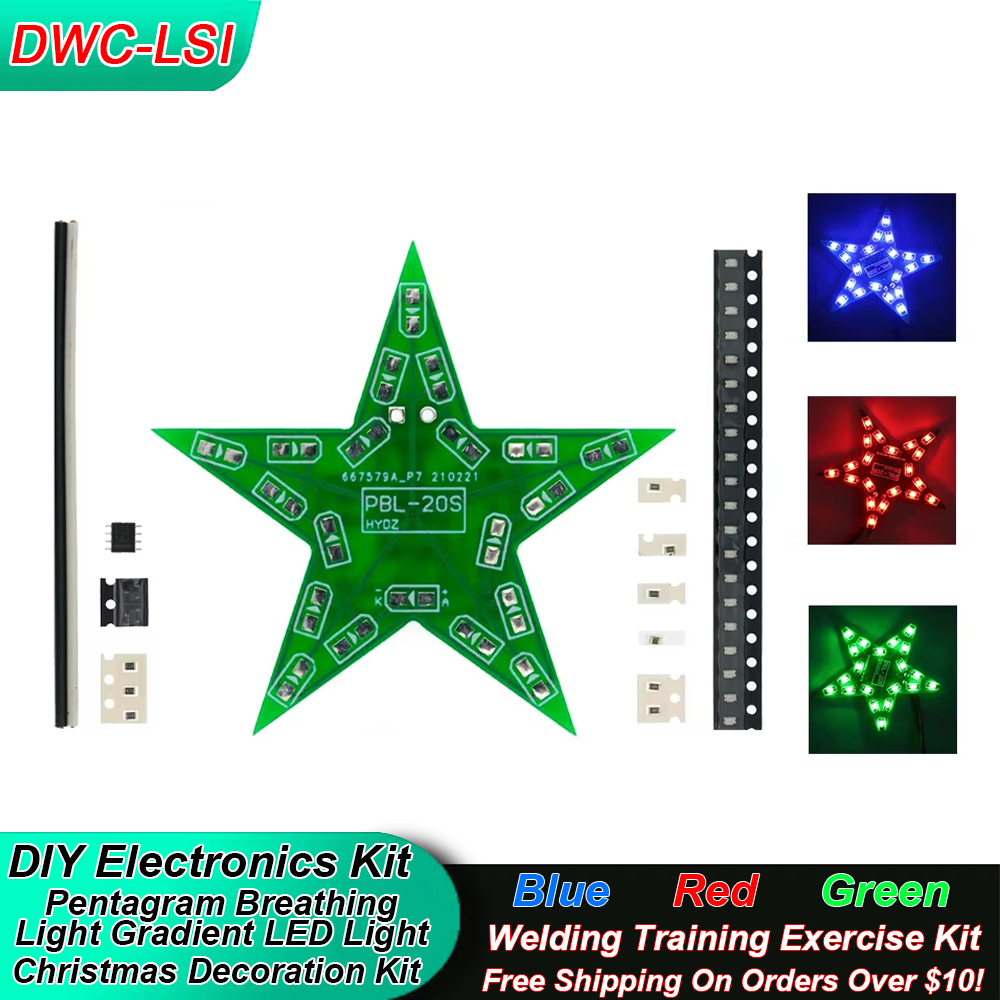 Diy Electronics News - Students Training DIY Kit Five-Pointed Star