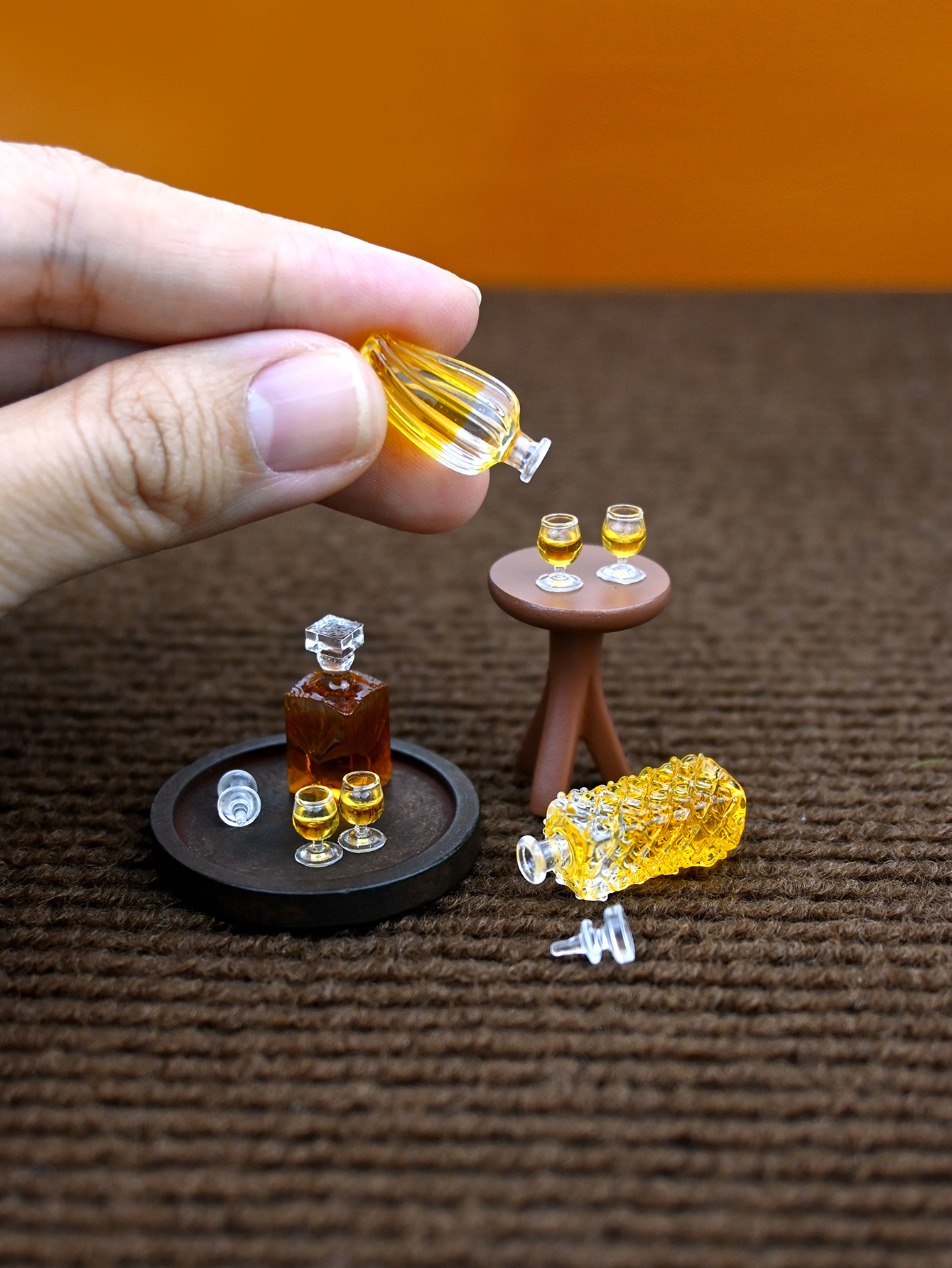 Diy Electronics Housing - A Miniature Liquor Scene Decoration, Dollhouse