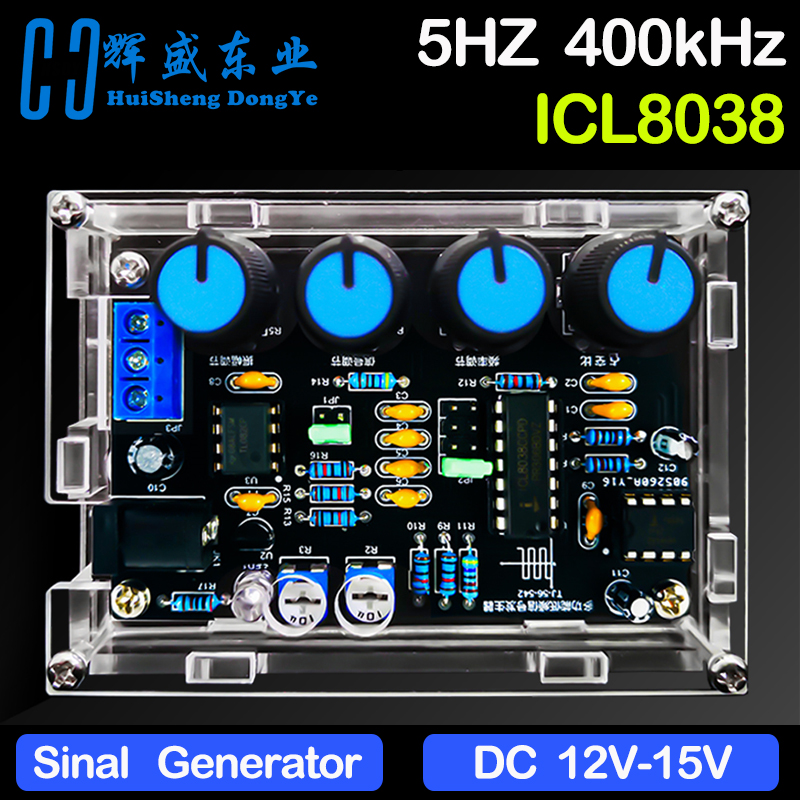 Hobby Diy Electronics Kit - ICL8038 Multi-Function Low-Frequency Signal Generator Multi-Wave
