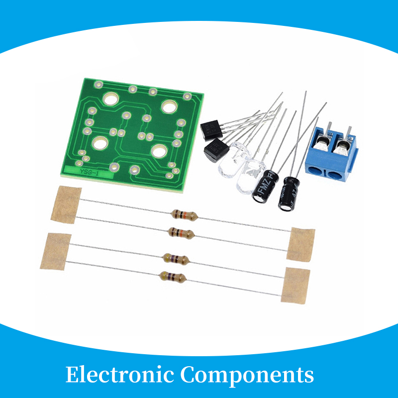 Diy Electronics News - DIY Electronic Kit 5MM LED Flashing