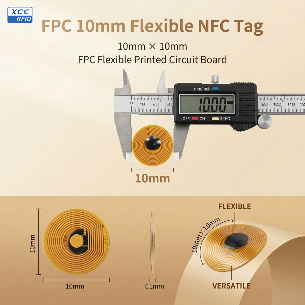 10mm NTAG213 FPC Flexible RFID – обзор и цена Diy Electronics Toys