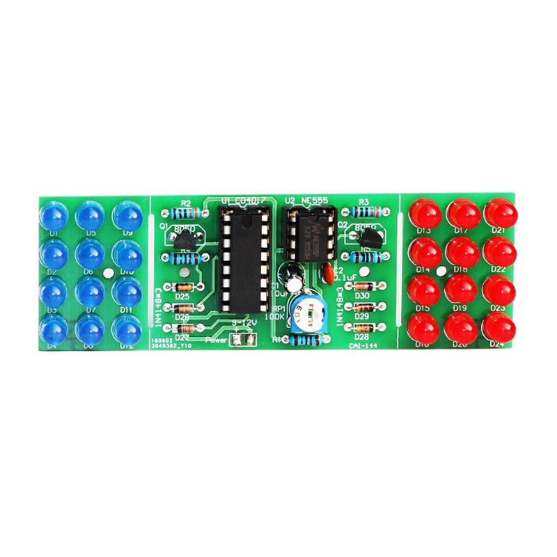 IC LED Red Blue Double Color F – обзор и цена Diy Electronics Learning Kit
