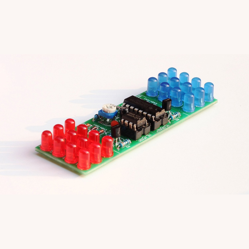 IC LED Red Blue Double Color F – обзор и цена Diy Electronics Learning Kit