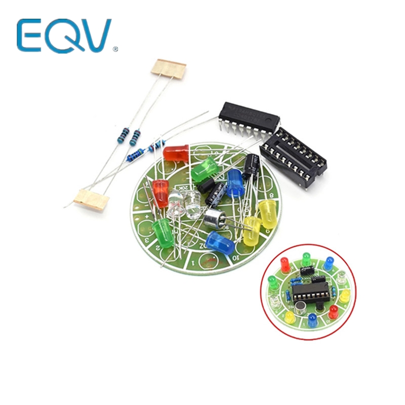 CD4017 colorful voice control  – обзор и цена Diy Electronics News