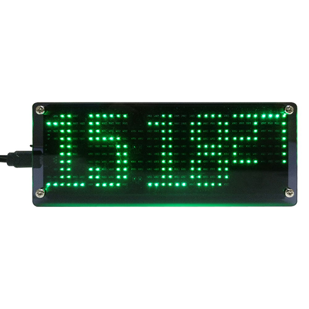 DIY Digital Dot Matrix Clock E – обзор и цена Diy Electronics Learning Kit