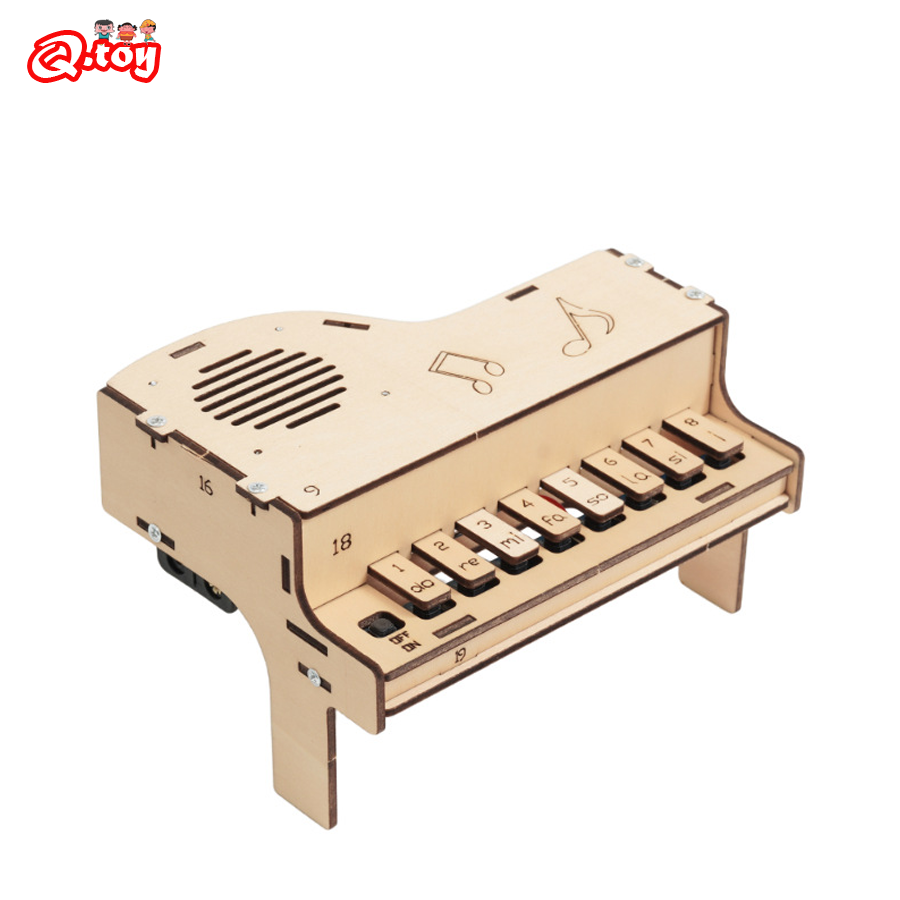 DIY Wooden Electronic Piano Mo – обзор и цена Diy Electronics Toys