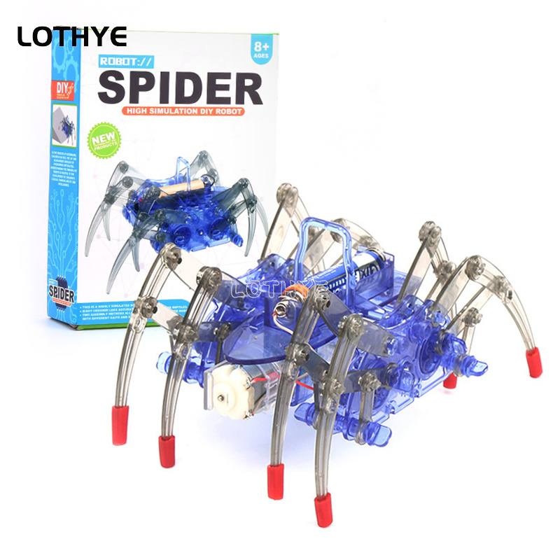 DIY Electric Spider Robot Puzz – обзор и цена Diy Electronics Toys