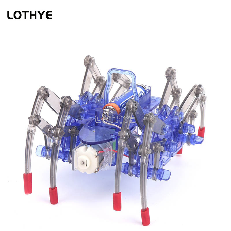 DIY Electric Spider Robot Puzz – обзор и цена Diy Electronics Toys