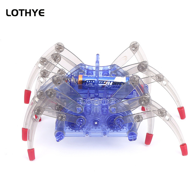 DIY Electric Spider Robot Puzz – обзор и цена Diy Electronics Toys