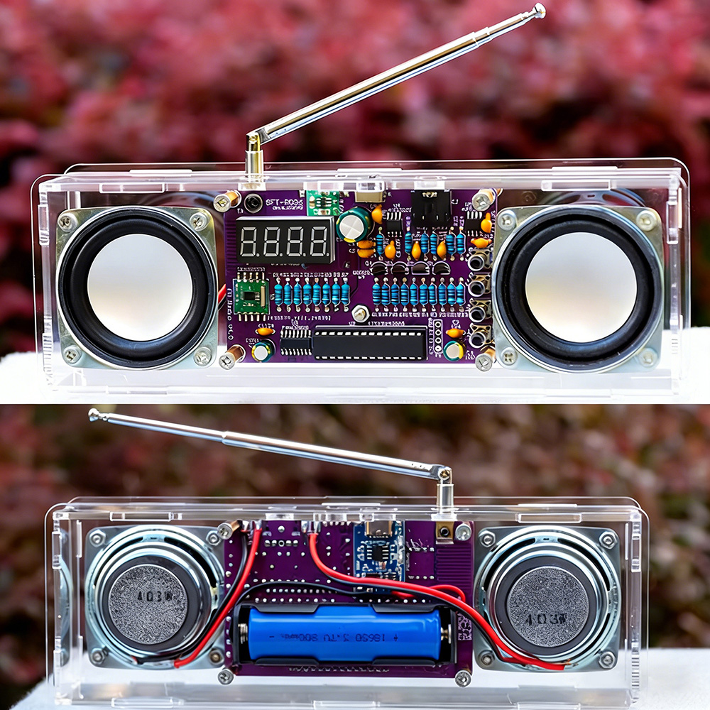 DIY FM Radio Electronic Kit 87 – обзор и цена Diy Electronics Learning Kit