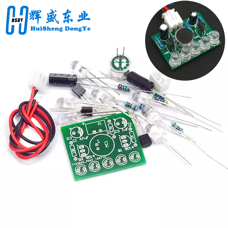 3V-5.5V Voice Activated Contro – обзор и цена Diy Electronics Learning Kit
