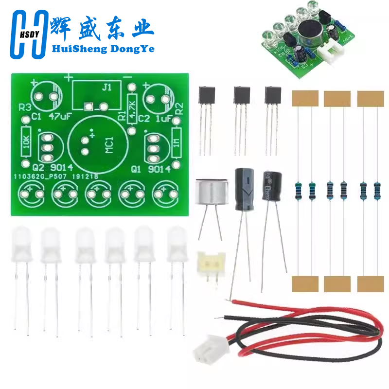 3V-5.5V Voice Activated Contro – обзор и цена Diy Electronics Learning Kit