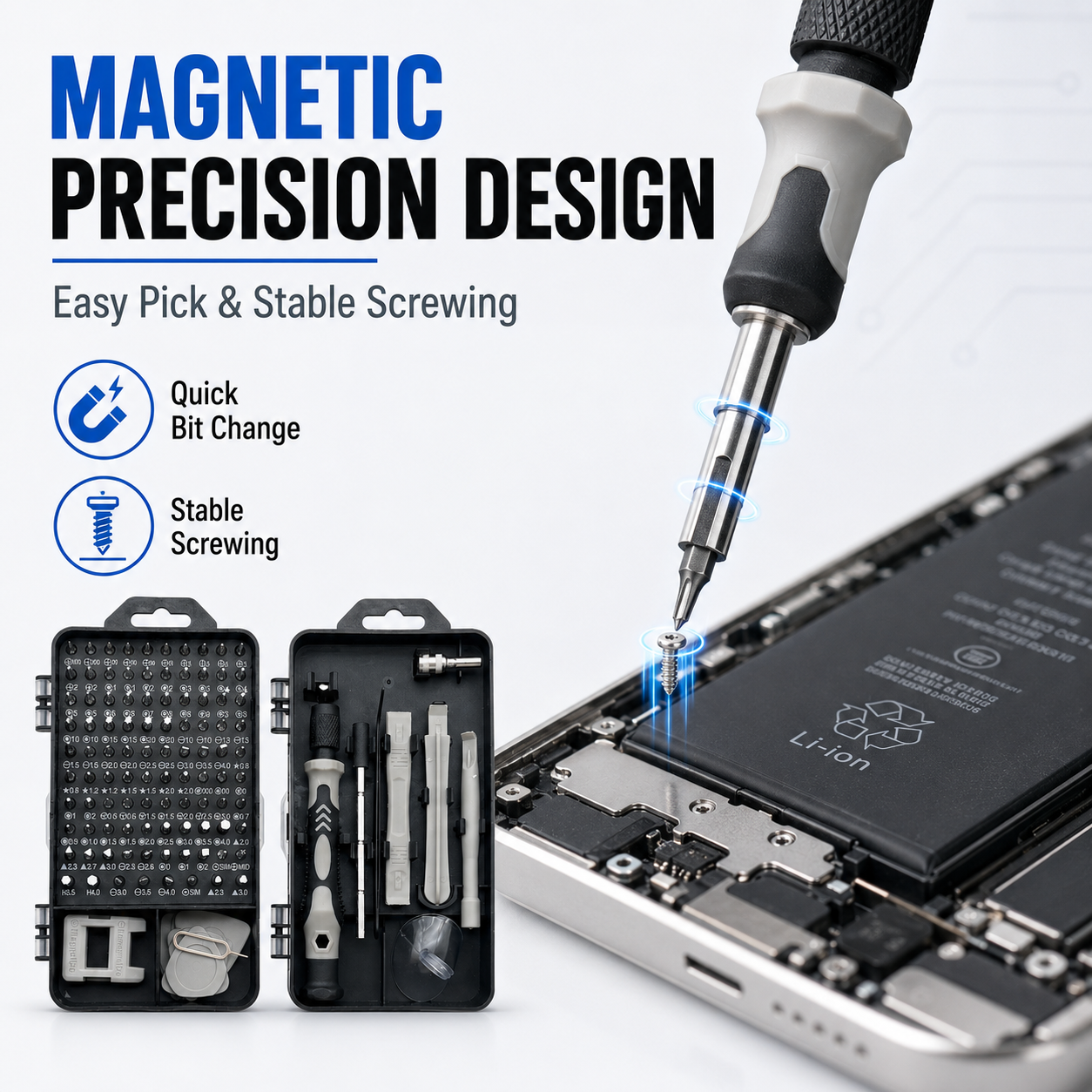 115 in 1 Magnetic Precision Sc – обзор и цена Diy Electronics News