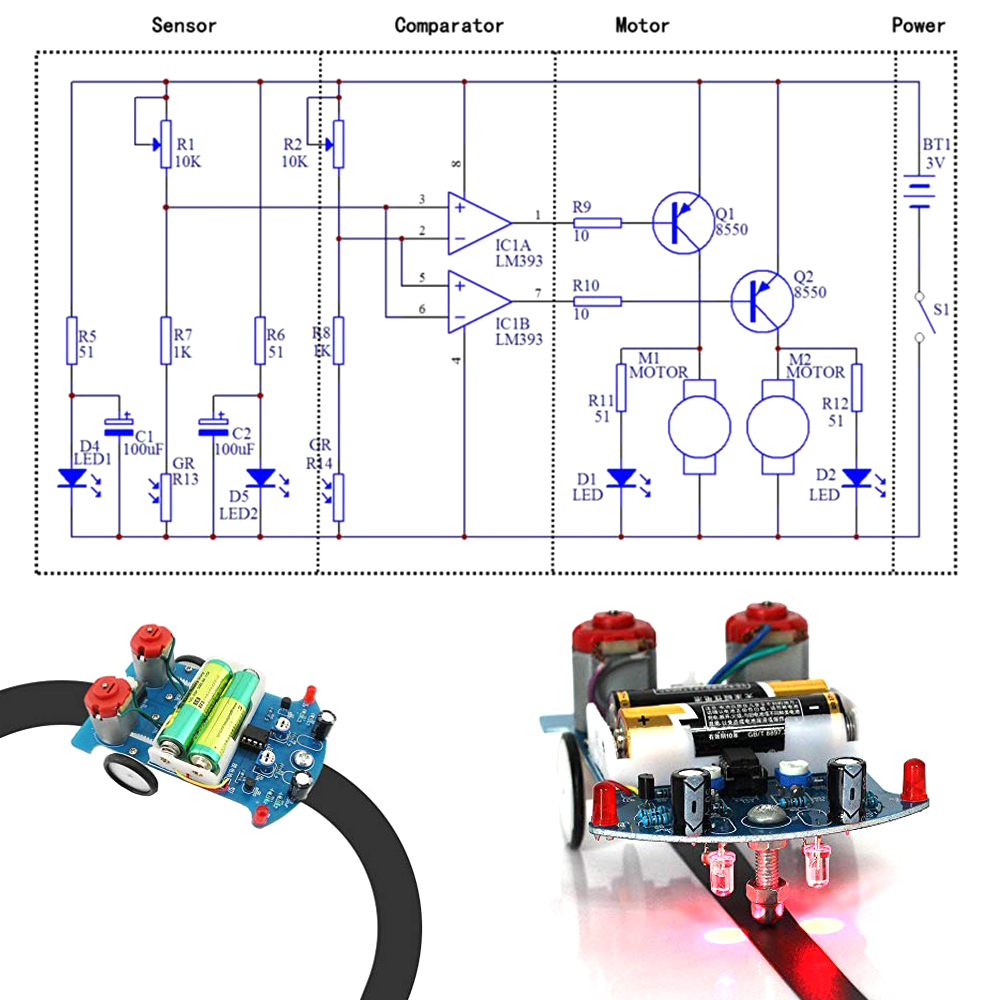 Smart Car DIY Electronics Kit  – обзор и цена Diy Electronics Projects For Students