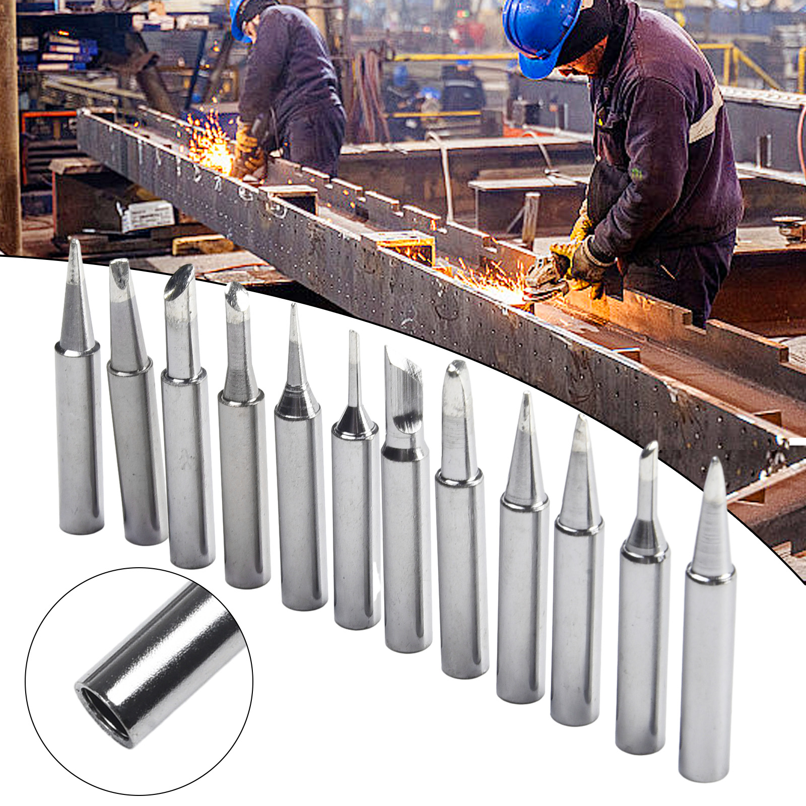 12pcs Soldering Iron Tips Set  – обзор и цена Soldering Iron Kit