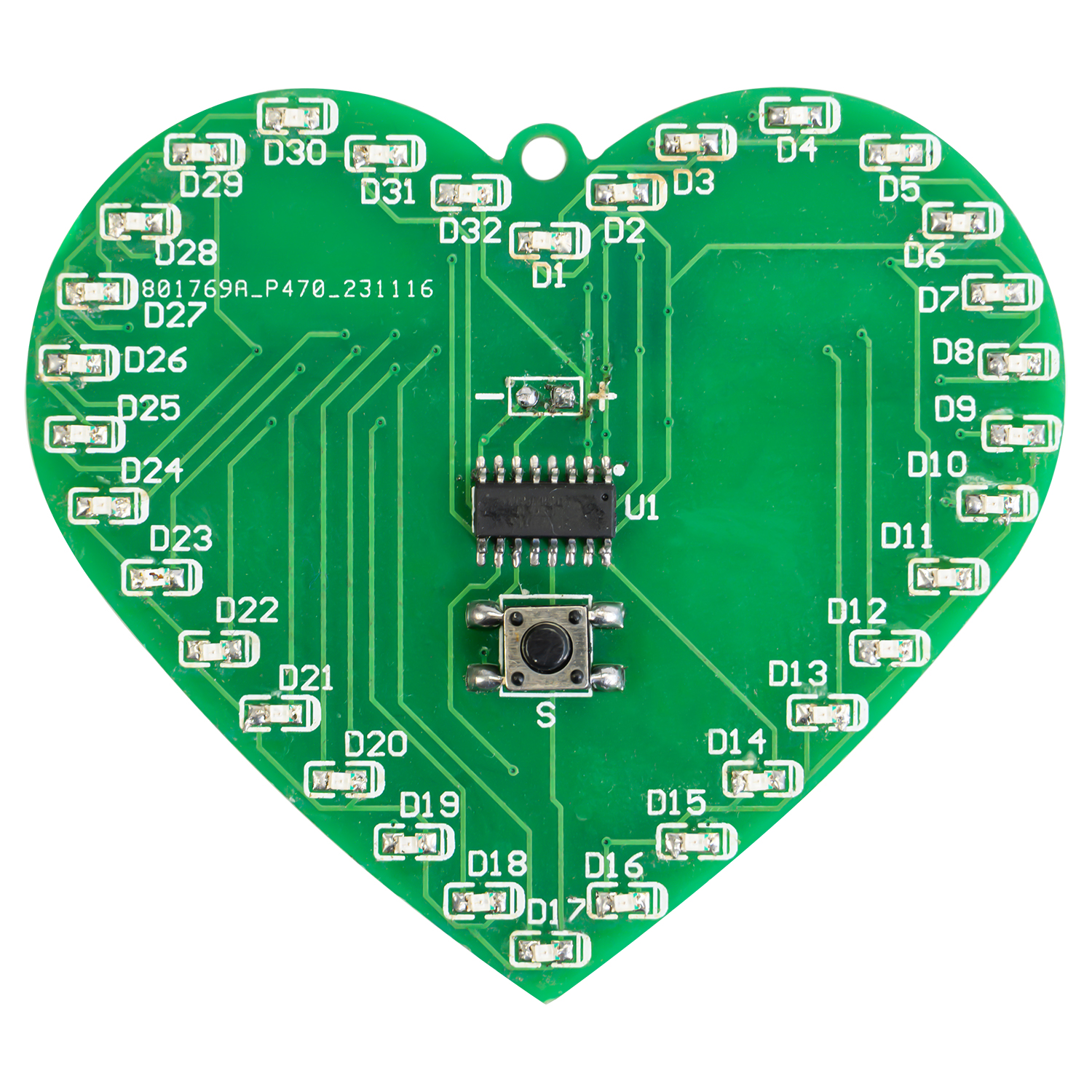 DIY LED Heart Flashing Light K – обзор и цена Diy Electronics News