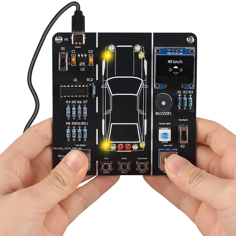 DIY Car Driving Simulation Sol – обзор и цена Diy Electronics Projects For Students