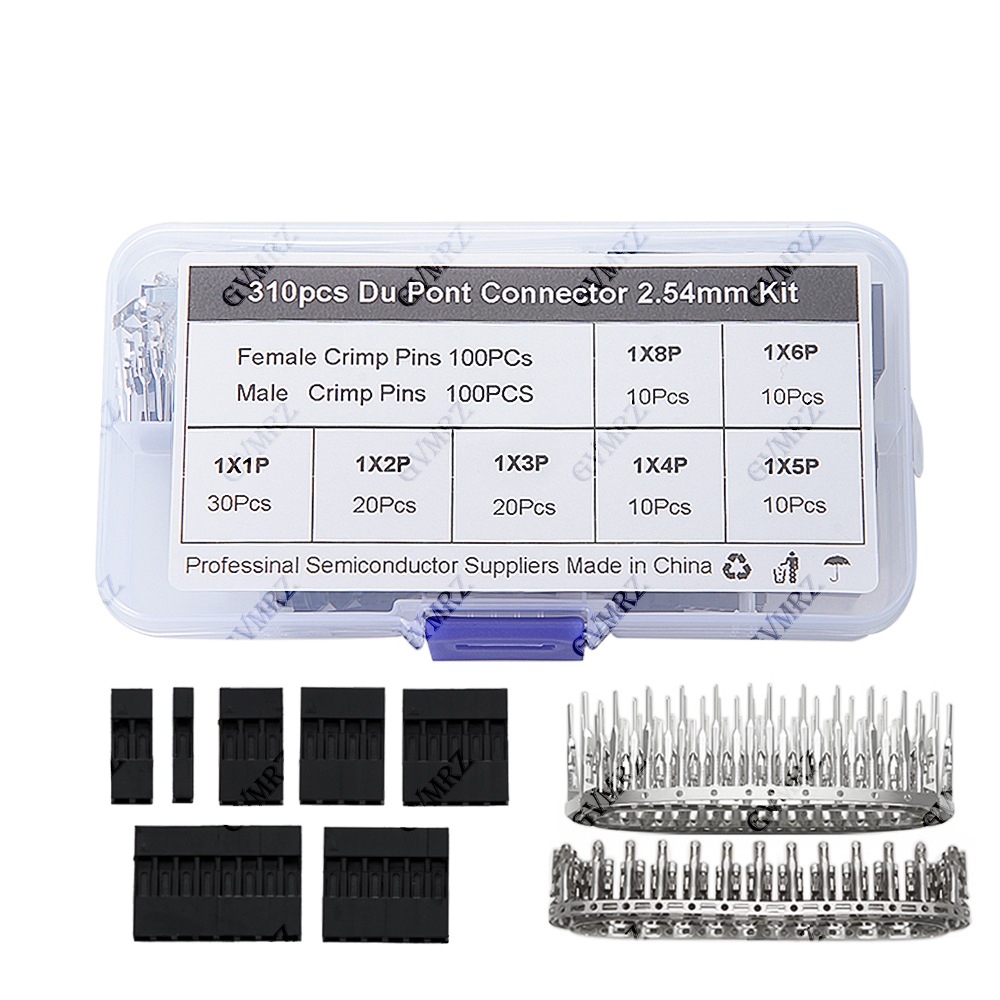 310PCS/BOX 2.54mm Male+Female  – обзор и цена Diy Electronics For Beginners
