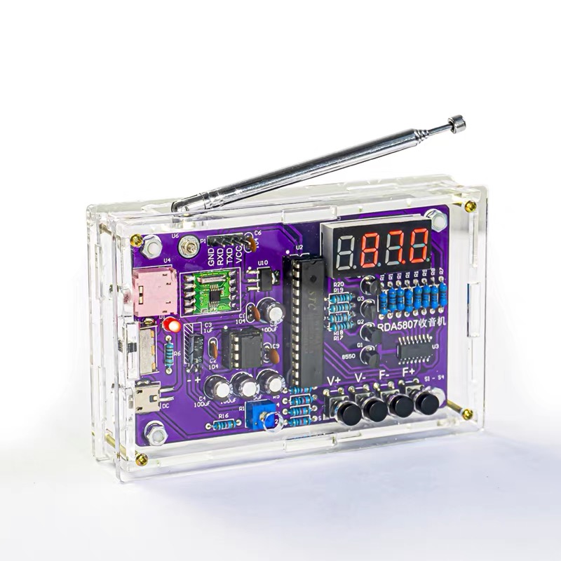 DIY FM Radio Electronic Kit 87 – обзор и цена Hobby Diy Electronics Kit