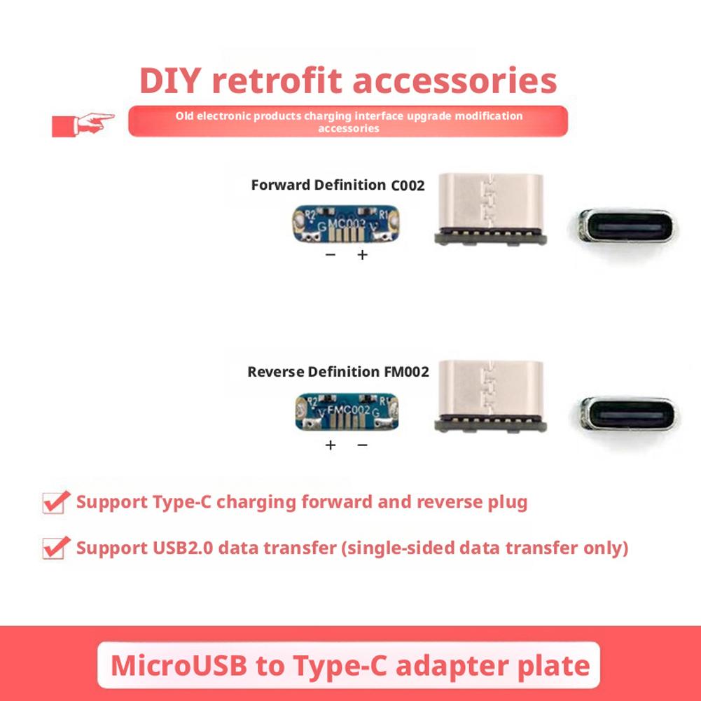 5pcs M85K Micro USB to Type C  – обзор и цена Soldering Iron Kit