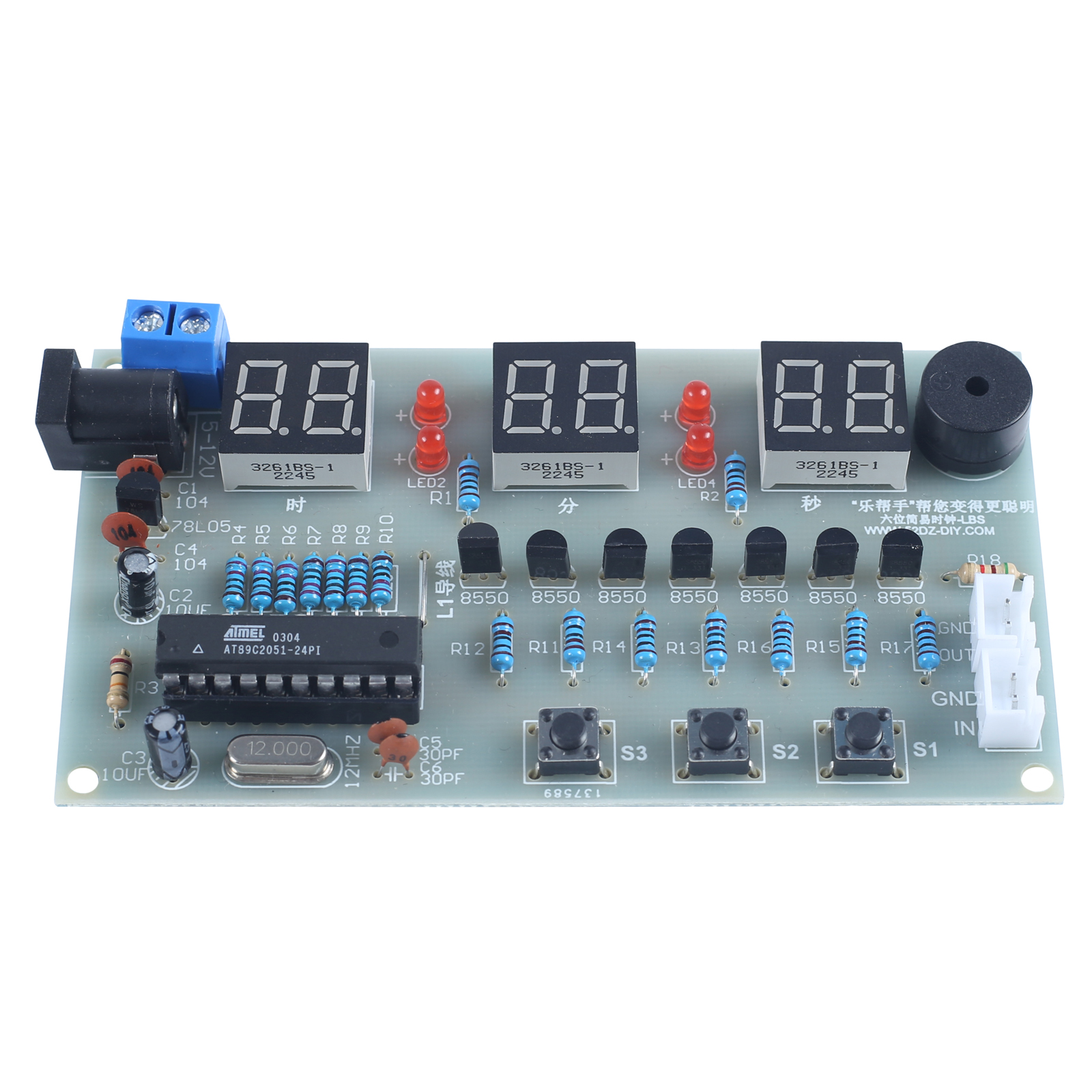 DIY Electronic Kit 6Bit Red LE – обзор и цена Diy Electronics Learning Kit