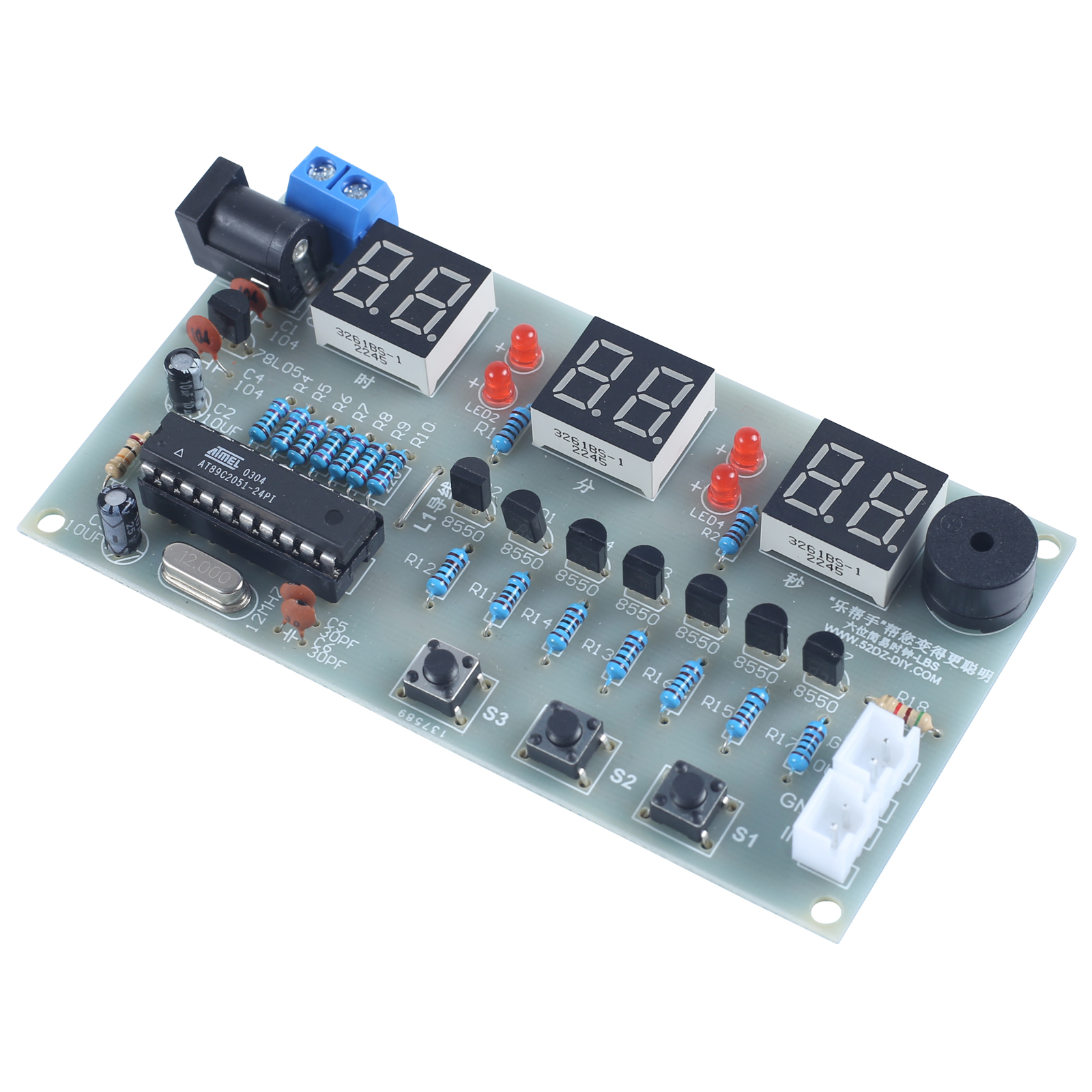 DIY Electronic Kit 6Bit Red LE – обзор и цена Diy Electronics Learning Kit