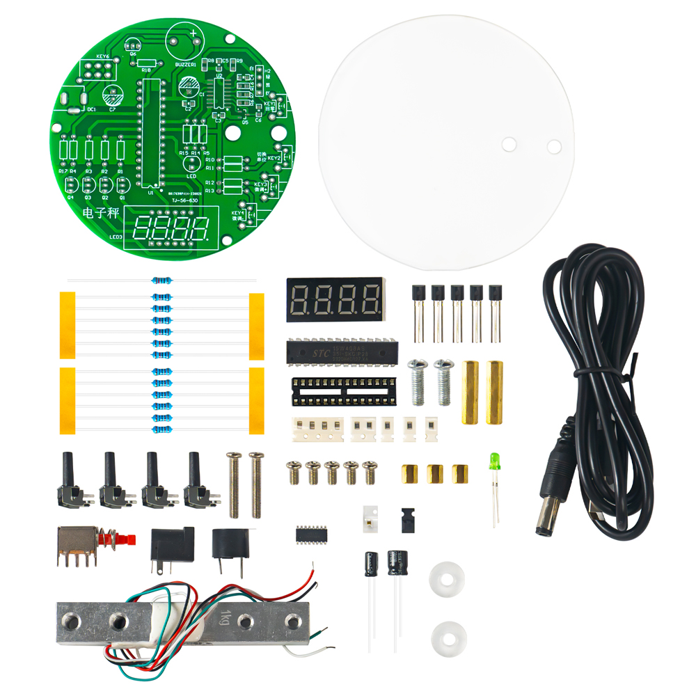 Electronic Scale DIY Kit 1KG W – обзор и цена Diy Electronics Youtube
