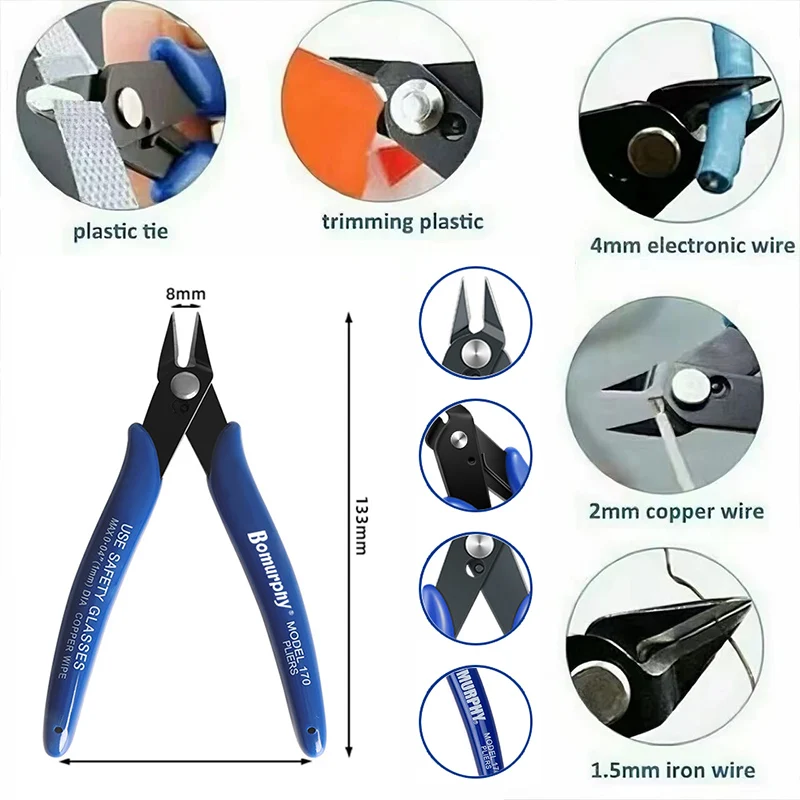 170 Electronic Diagonal Pliers – обзор и цена Diy Electronics For Beginners