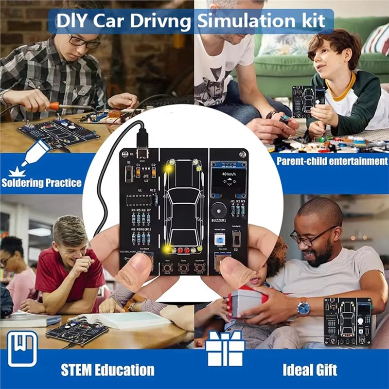 JABS-DIY Car Driving Simulatio – обзор и цена Diy Electronics Projects For Students
