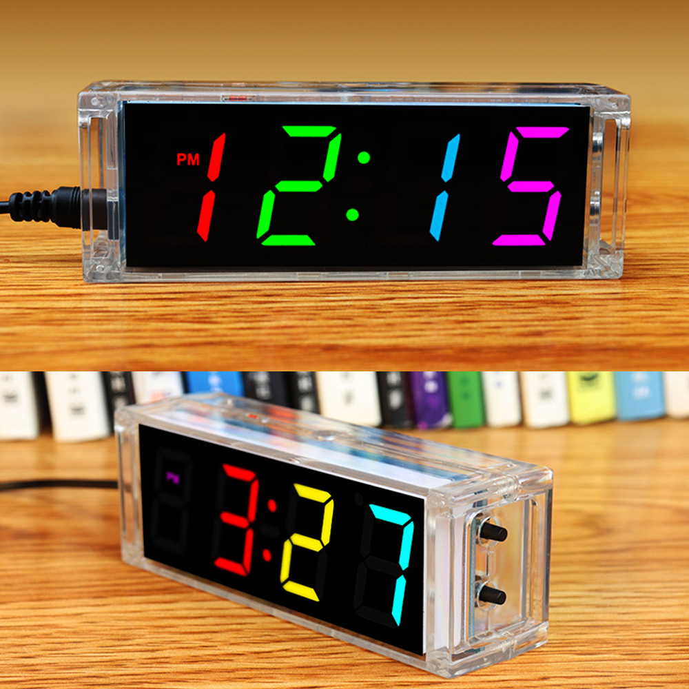 Digital Tube DIY Clock Kit Tem – обзор и цена Diy Electronics Youtube