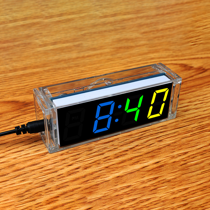 Digital Tube DIY Clock Kit Tem – обзор и цена Diy Electronics Youtube