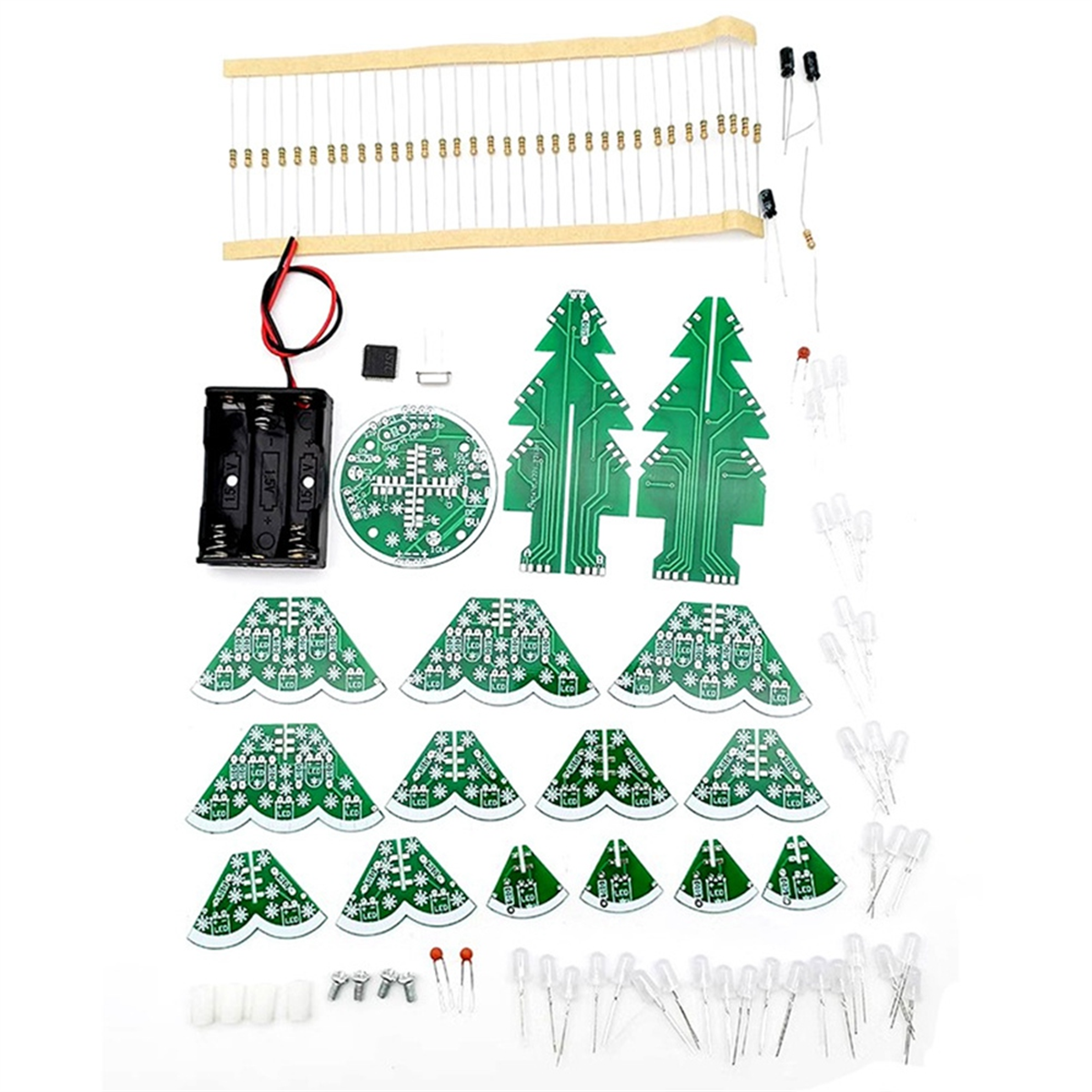 Newest! 3D Stereo Christmas Tr – обзор и цена Diy Electronics Learning Kit