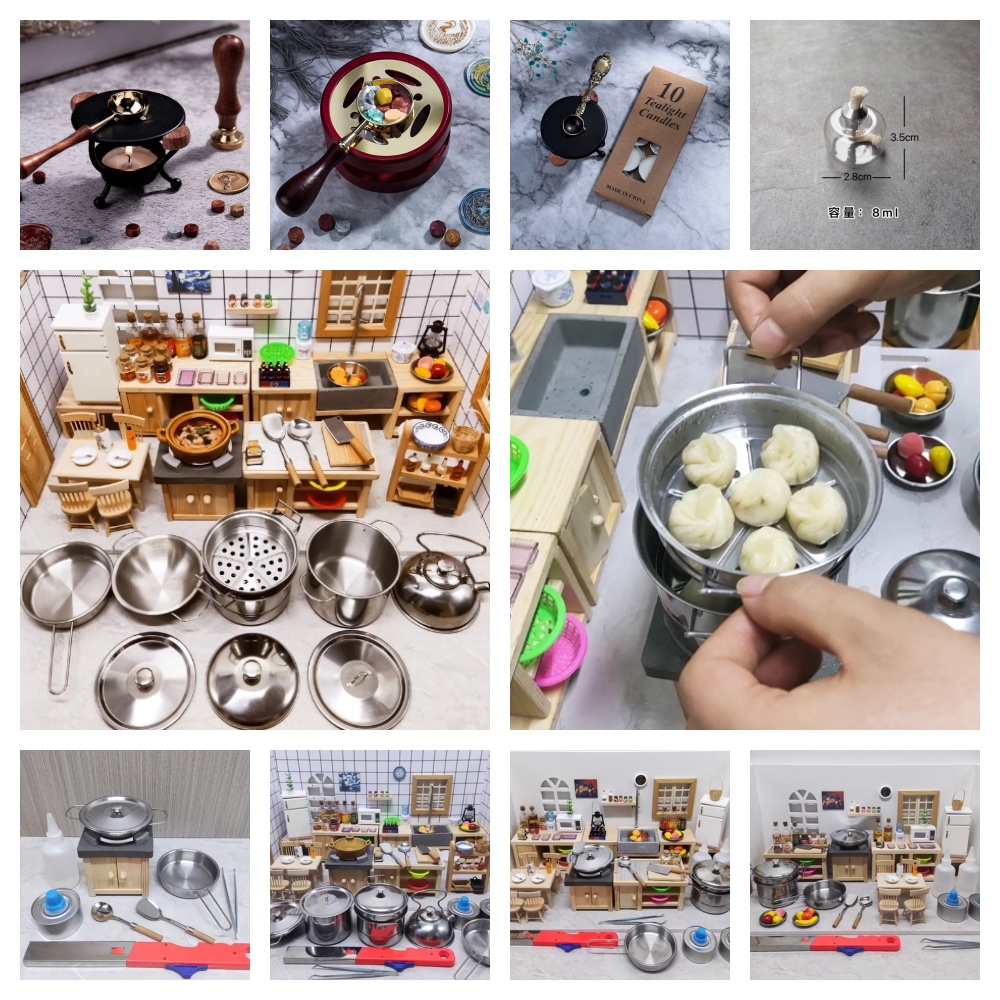 Doll House Miniature Kitchen S – обзор и цена Diy Electronics Housing