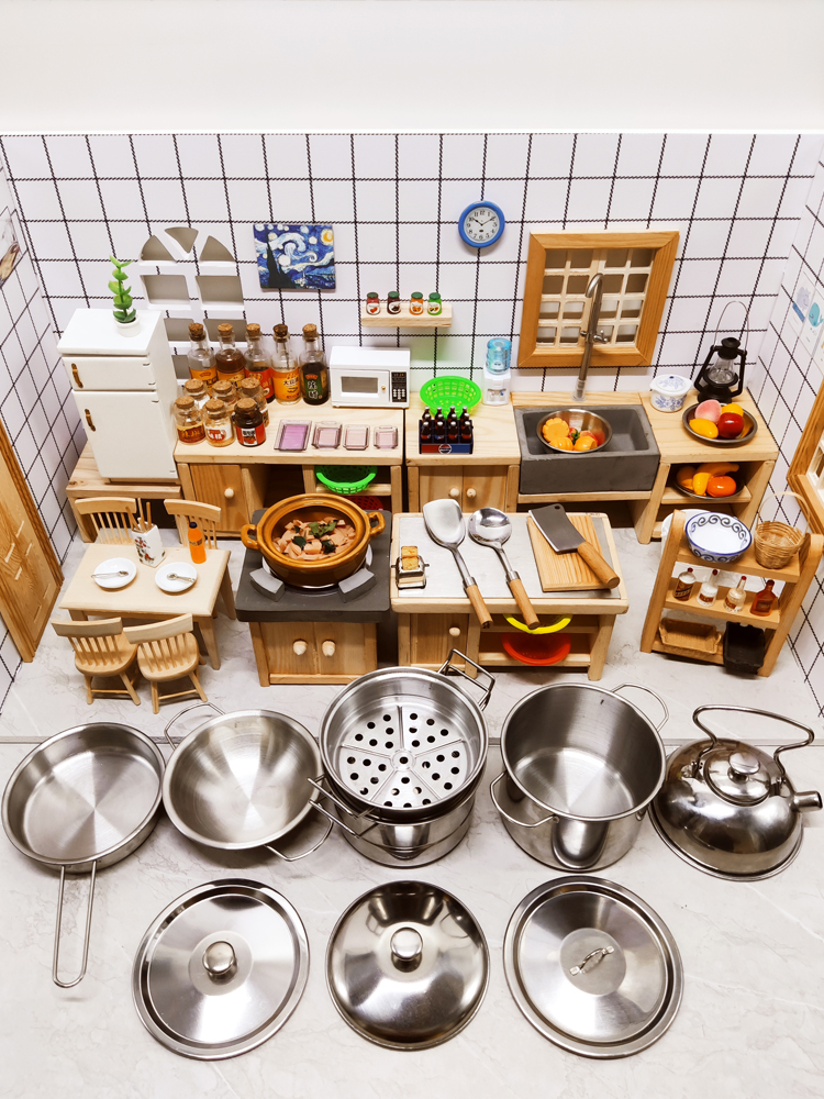 Doll House Miniature Kitchen S – обзор и цена Diy Electronics Housing