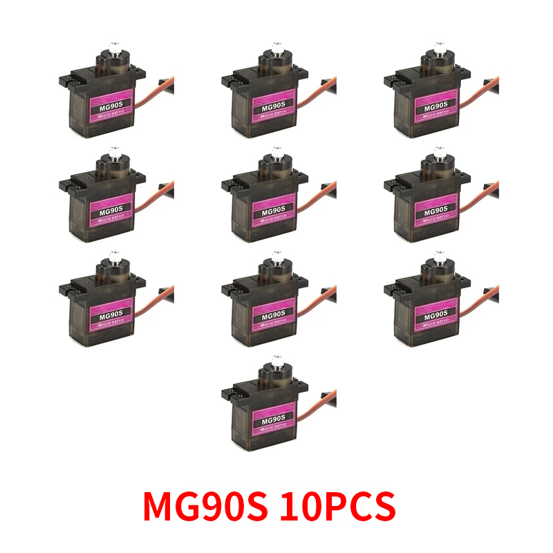 4/5/10/20PCS MG90S Metal Gear  – обзор и цена Servo Motor Sg90