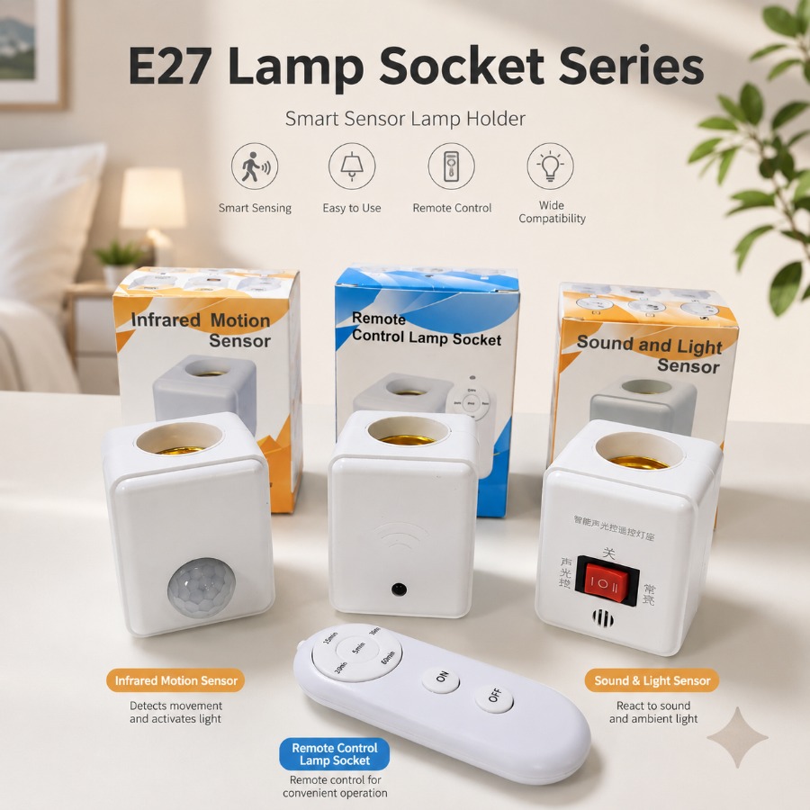 EU/US Plug E27 PIR Motion Sens – обзор и цена Ldr Light Sensor
