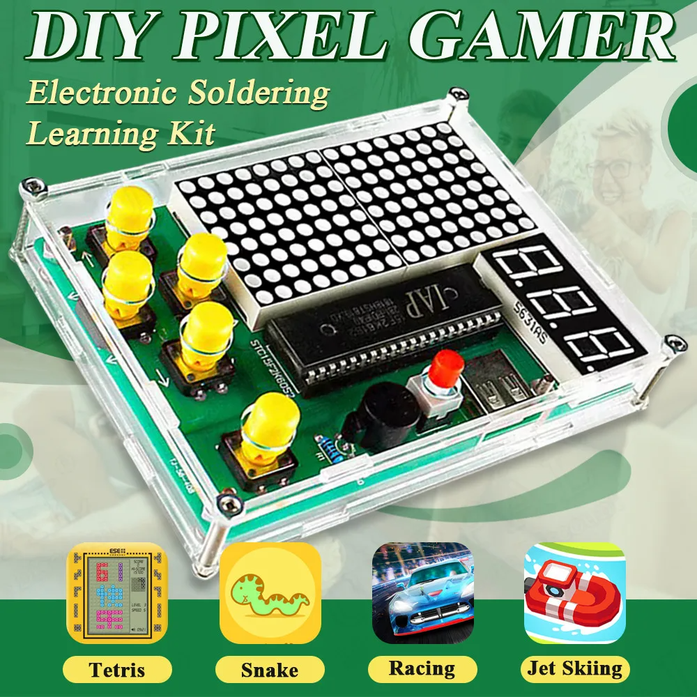 DIY Pixel Game Maker Kit Elect – обзор и цена Diy Electronics Learning Kit