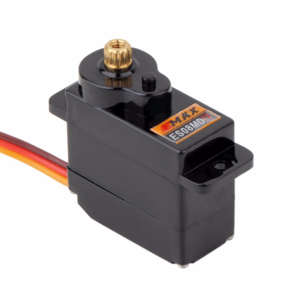 4pcs EMAX ES08MDII ES08MD II D – обзор и цена Servo Motor Sg90