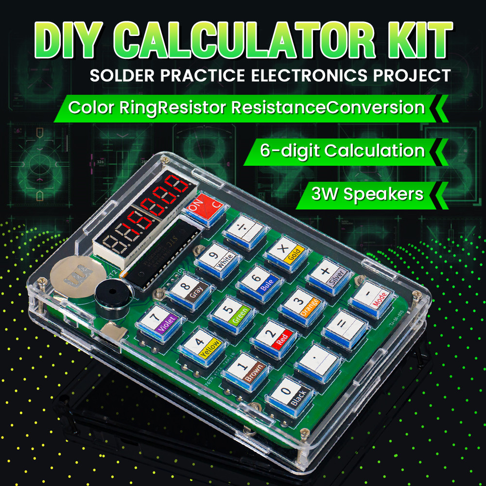 DIY Calculator Electronic Prod – обзор и цена Diy Electronics Youtube