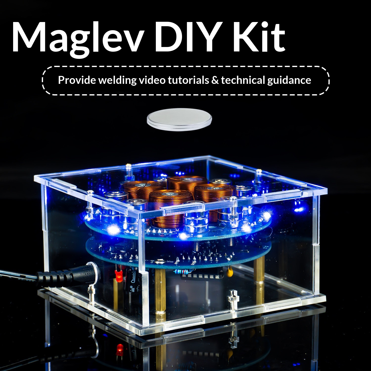 Electronic Push-type Maglev DI – обзор и цена Diy Electronics Projects For Students