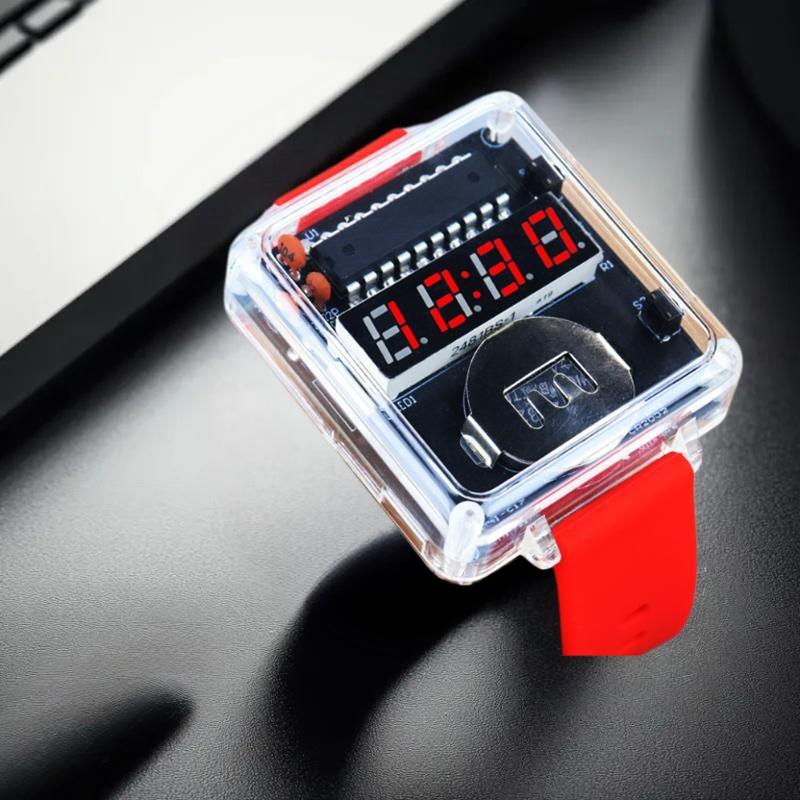 1Set DIY Electronic Watch Kit  – обзор и цена Diy Electronics Youtube