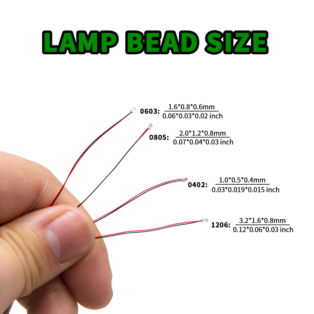 10pcs/Set Micro LED Lamp Chips – обзор и цена Diy Electronics For Beginners