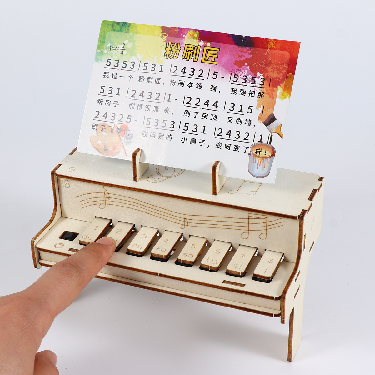 DIY Wooden Electronic Piano Mo – обзор и цена Diy Electronics Learning Kit