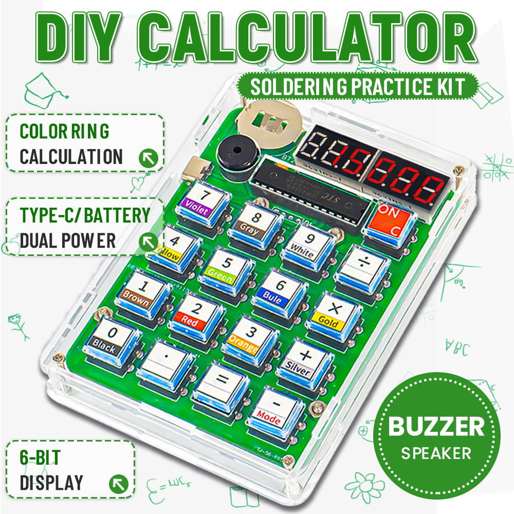 DIY Calculator Electronic Prod – обзор и цена Diy Electronics Youtube