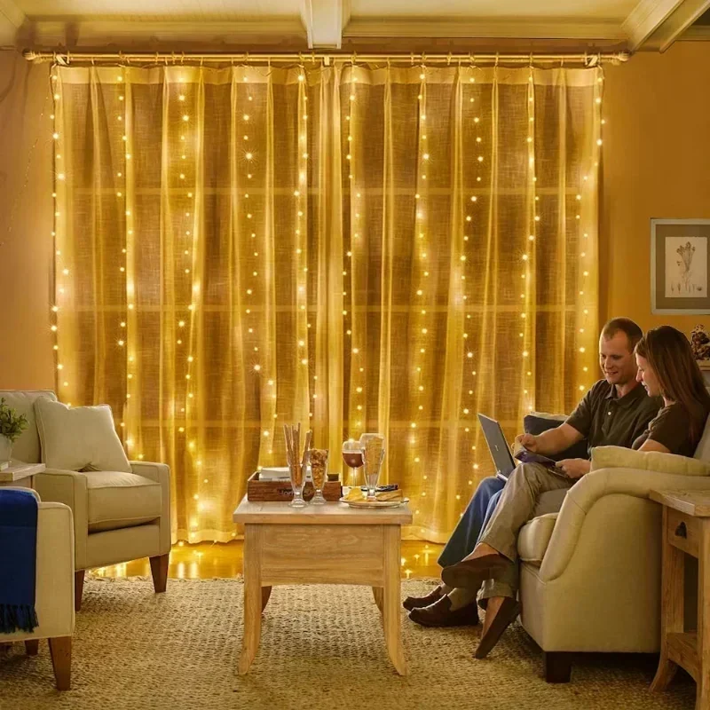 6x3M/3x3m Curtain Garland on T – обзор и цена Diy Electronics News