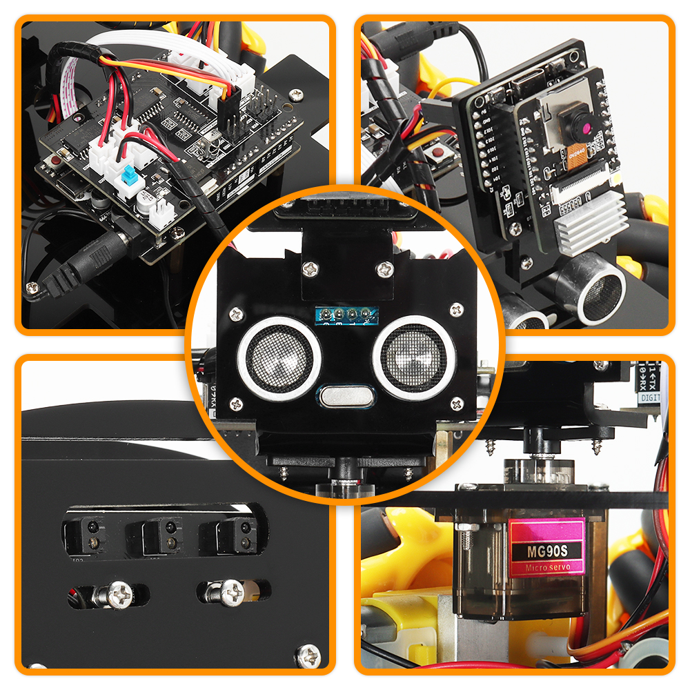 1*ESP 32 Robot Kit for Arduino – обзор и цена Diy Electronics Learning Kit