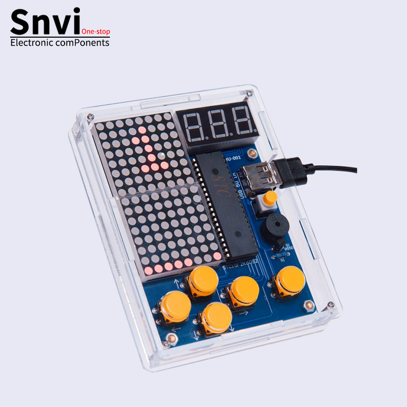 Snvi DIY Pixel Game Console Ki – обзор и цена Diy Electronics Learning Kit