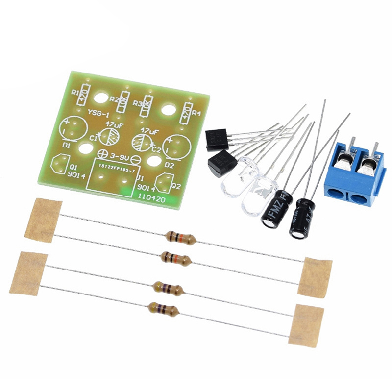 DIY Electronic Kit 5MM LED Fla – обзор и цена Diy Electronics News