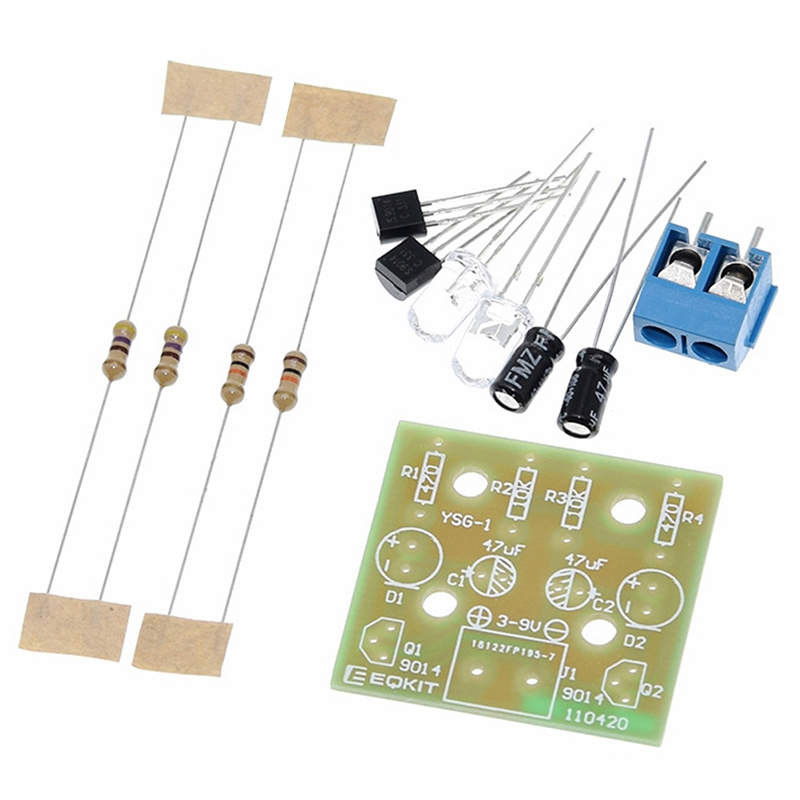 DIY Electronic Kit 5MM LED Fla – обзор и цена Diy Electronics News