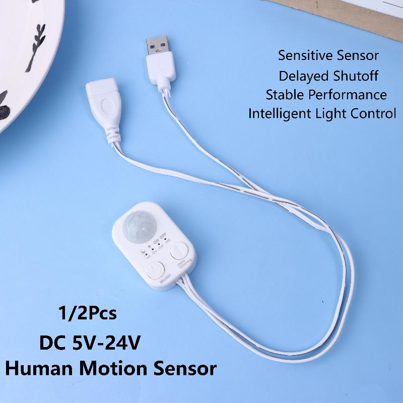 1Pcs DC 5V-24V USB PIR Human M – обзор и цена Ldr Light Sensor